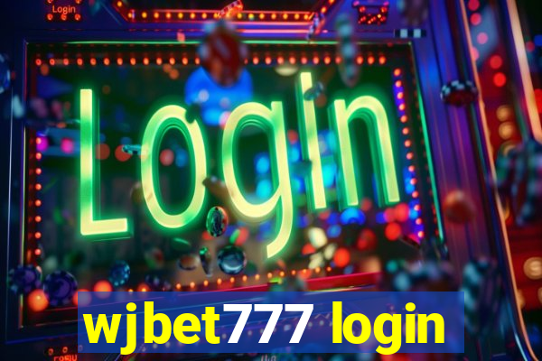 wjbet777 login